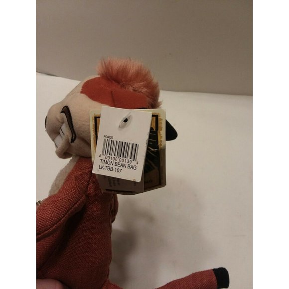 Disney The Lion King Musical Timon 11" Tall Beanbag Stuffed Animal Plush Doll - Picture 4 of 15